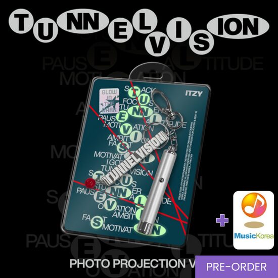 {PRE-ORDER} ITZY - 11th Mini Album [TUNNEL VISION] (Photo Projection Ver.) + MusicKorea Photocard